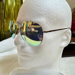 ✅“Betsey Johnson” Rose Gold Mirrored Sunglasses